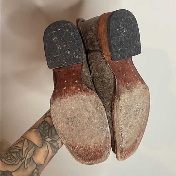 Circle G by Corral | Women’s Beige Side Cross Embroidered Square Toe Boots 6.5 - Picture 7 of 8